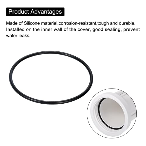 MECCANIXITY O-Rings Fit 20 Inch Water Filter Housing 98 x 4mm Silicone Replacement O-Rings 5 Pack