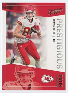 2022 panini prestige prestigious pros #6 travis kelce kansas city chiefs nfl football trading card