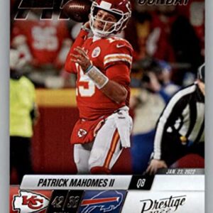 2022 Panini Prestige Any Given Sunday #11 Patrick Mahomes II Kansas City Chiefs NFL Football Trading Card