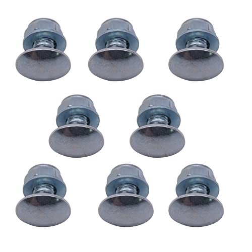 HABIIID 8 Packs 304 Stainless Steel Snowblower Skid Shoe Mounting Bolts Accessories Kit (5/16-18) 3/4" 784-5580