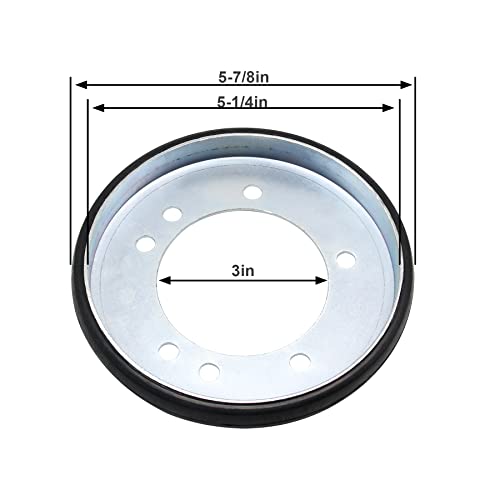 HAKATOP 04743700 7600135YP 240-394 Friction Disc Wheel for MTD Snapper 7014523YP 7053103 7053103YP 7600135 Ariens 00170800 00300300 Troy-Bilt 240-394 1720859 Snapper Snowblowers Drive Disc