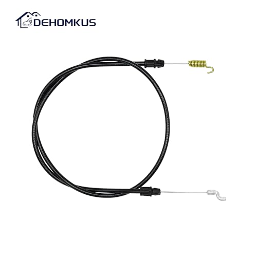 DEHOMKUS 946-0910A Clutch Auger Engagement Cable for MTD Cub Cadet Craftsman Ryobi Yard Man Troy-Bilt Yard Machines Snowblowers - 746-0910A 746-0910 SnowThrowers