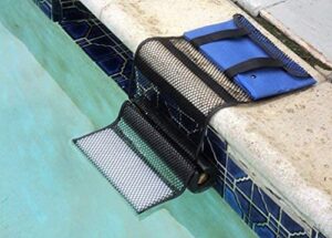 khts6310 ® the original made in usa critter pool escape net-animal escape ramp for pools- save critters in swimming pool device-frog pool escape-mice-rats -etc.