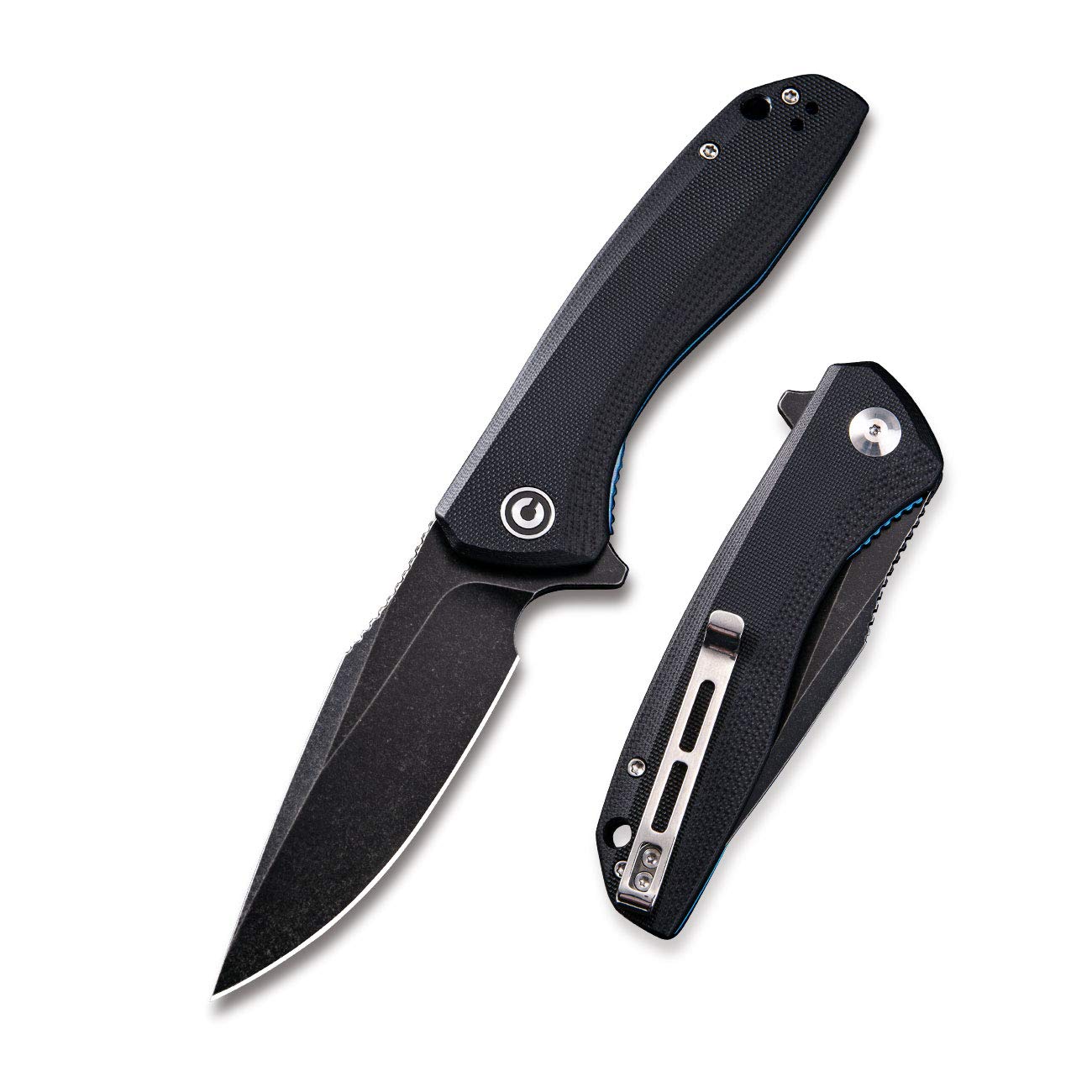 CIVIVI Baklash Bundled Titanium Pocket Clip, Great EDC Knife Set