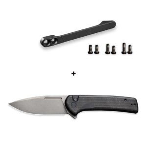 civivi conspirator bundled titanium pocket clip, great edc knife set