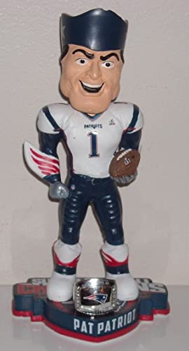 Pat Patriot New England Patriots Super Bowl LI Bobblehead NFL