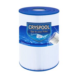 cryspool pwk65 compatible with watkins 31114, hot spot spa filter, c-8465, fc-3960, 71827, 71828, watkins 65 sq.ft hot tub filter, 1 pack
