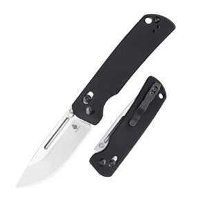 kizer pocket knife 20cv steel folding knives, aluminum handle outdoor tools, thumb-stud openers edc knife ki4481a1