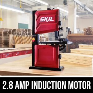 SKIL 2.8 Amp 9 In. 2-Speed Benchtop Band Saw for Woodworking - BW9501-00