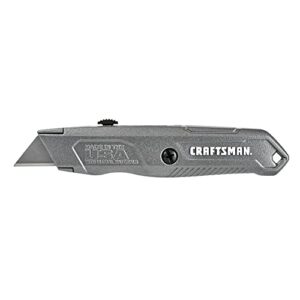 craftsman utility knife, retractable, 3 blades included (cmht10585​)
