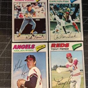 1977 Topps Baseball Card Set -54 92% Ryan Dawson Yount Brett Rose Reggie Nm - Slabbed Baseball Cards