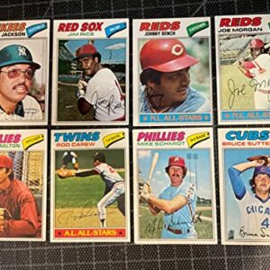 1977 Topps Baseball Card Set -54 92% Ryan Dawson Yount Brett Rose Reggie Nm - Slabbed Baseball Cards