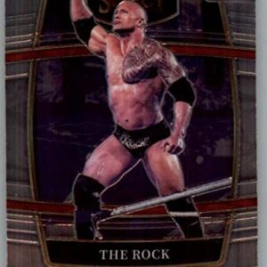 2022 Panini Select WWE #20 The Rock Concourse Legend Wrestling Trading Card