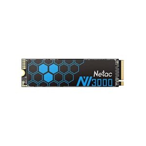 netac 500gb nvme pcie gen3x4 with aluminum heatspreader m.2 internal solid state drive up to 3,100 mb/s 300tbw, built for gaming