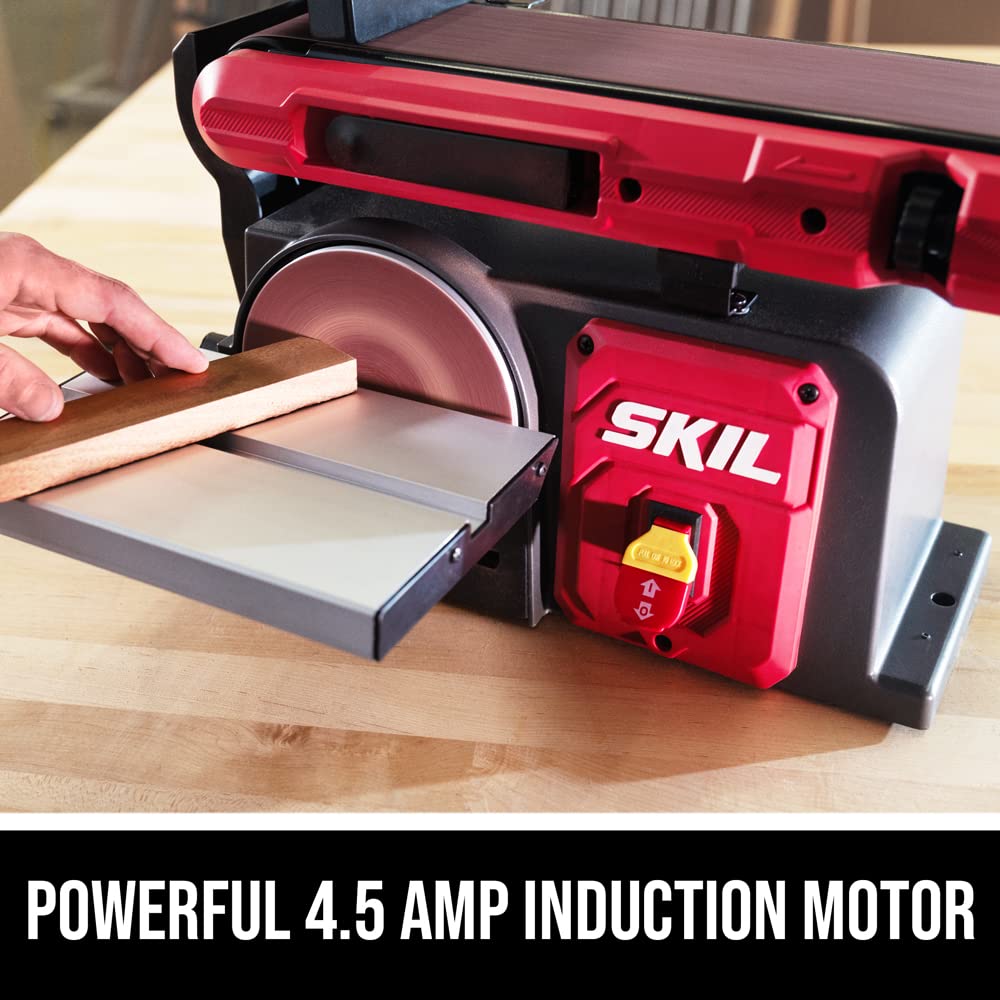 SKIL 4.5 Amp Belt and Disc Combination Benchtop Sander - BB9504-00