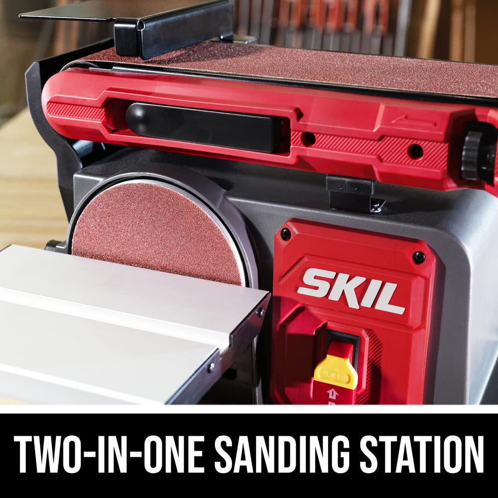 SKIL 4.5 Amp Belt and Disc Combination Benchtop Sander - BB9504-00