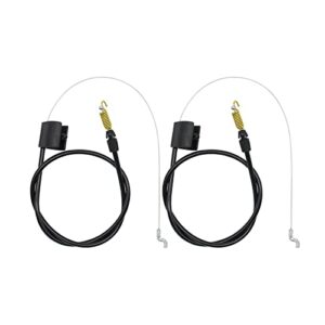 dehomkus 2-pcs 946-04237 clutch cable for troy bilt craftsman huskee mtd snow blowers - 746-04237 replacement cable snowthrowers(2-packs)