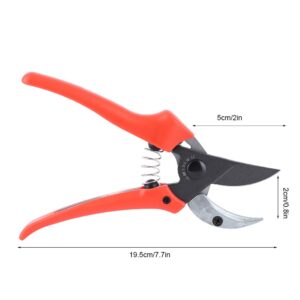 Garden Pruner, Handheld Pruning Shears Professional Floral Scissors Lightweight Vine Clippers for Cutting Flowers, Trimming Plants, Bonsai, Fruits Picking