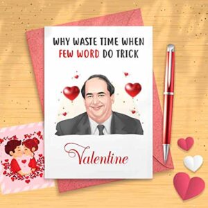 funny kevin valentines - romantic card, cute love card, funny valentines day, greeting card, love greeting [00386]