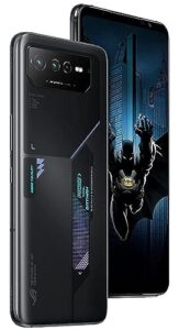 asus rog phone 6 batman edition 5g ai2203 dual 256gb 12gb ram factory unlocked (gsm only | no cdma - not compatible with verizon/sprint) - night black
