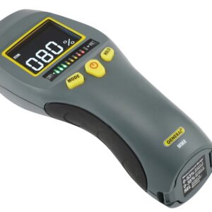 General Tools LCD Moisture Meter #MM8 - Leak and Humidity Detector & Etekcity Infrared Thermometer 774, Digital Temperature Gun for Cooking, Non Contact Electric Laser IR Temp Gauge, Yellow