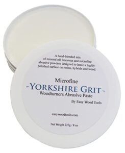 yorkshire grit microfine abrasive sanding paste for wood and resins