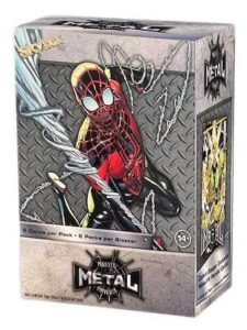 2022 upper deck marvel metal universe spider-man blaster box (6 pks/bx)