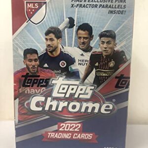 2022 Topps MLS Chrome Value Box - 6 Packs Per Box