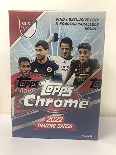 2022 Topps MLS Chrome Value Box - 6 Packs Per Box