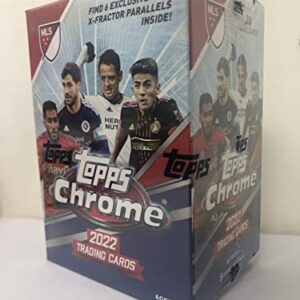 2022 Topps MLS Chrome Value Box - 6 Packs Per Box