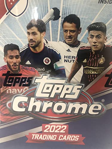 2022 Topps MLS Chrome Value Box - 6 Packs Per Box