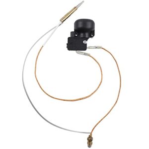 Propane Gas Patio Heater Repair Replacement Parts Thermocouple, Thermocouple & Dump Switch for Outdoor Patio Gas Heater, Propan Tower Gas Heater, Fire Sense Patio Heater, Standard Dome-Style Heater