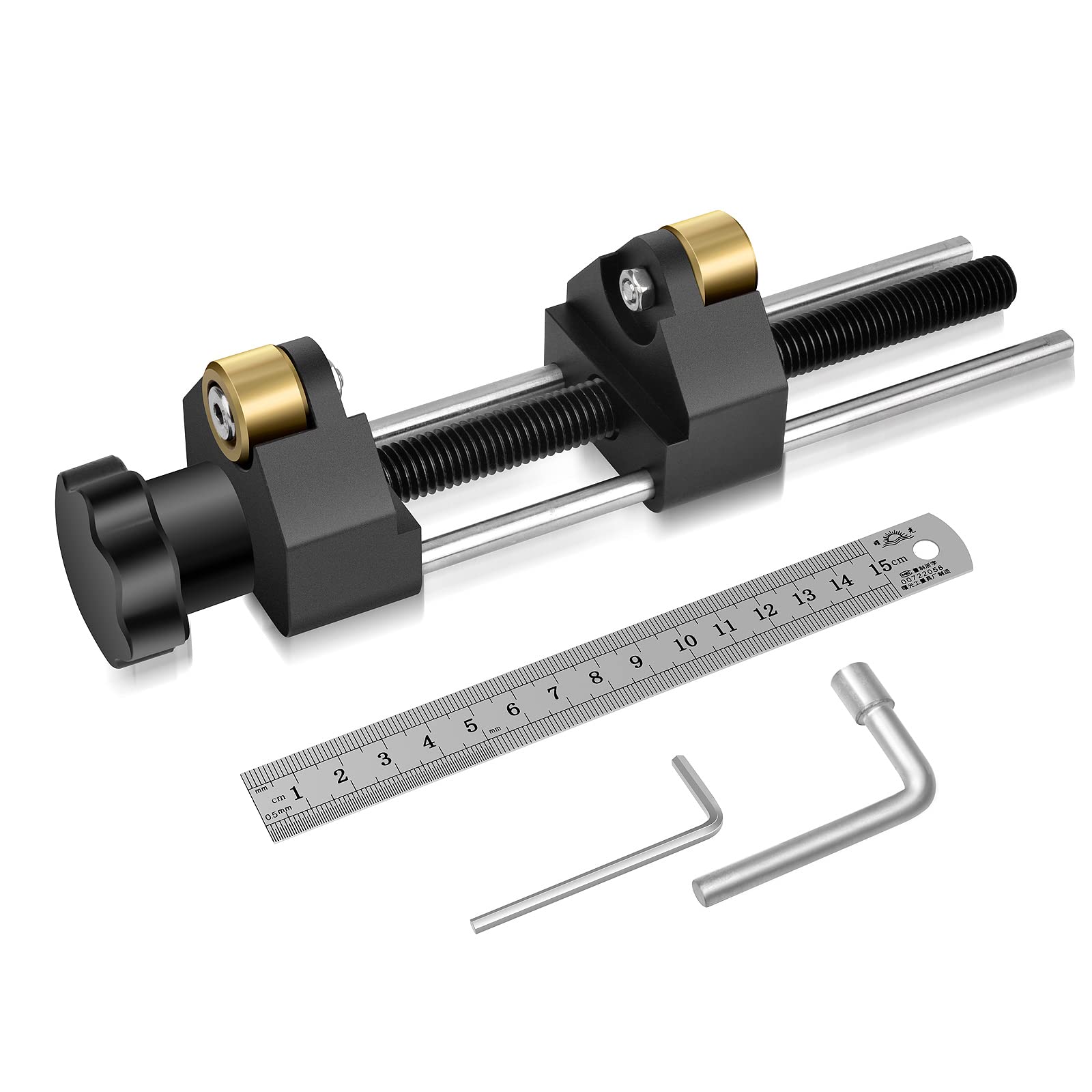 Honing Guide for Chisels and Planes with Two Bronze rollers, Chisel Sharpening Jig, Fits Chisels or Planer Blades 0.23” to 4”