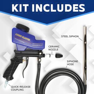 Premium Sandblaster, Oil Water Separator, Air Fittings Bundle