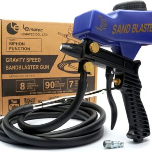 Premium Sandblaster, Oil Water Separator, Air Fittings Bundle
