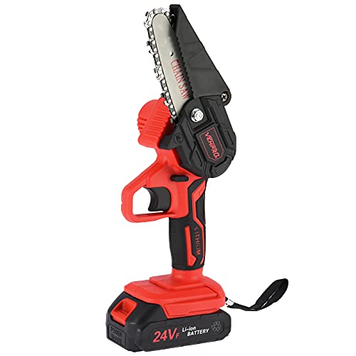 Amikadom #a89va9 24V Electric Cordless Saw Woodworking Electric Chain Saw Wood Cutter