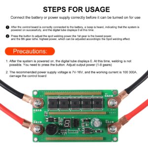 Battery Energy Storage Spot Welding Machine Welding Equipment Spot Welders DIY Small PCB Circuit Board for 18650 26650 Battery