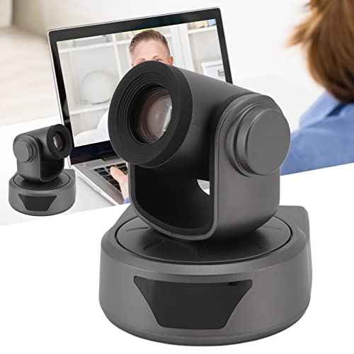 ASHATA 1080P PTZ Conference Room Camera System, Video Conference FHD Camera with 20X Optical Zoom and Remote Control, SDI Ultra HD Video Conference Camera for Huddle Meeting Room