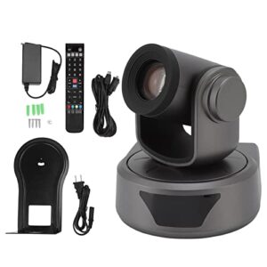 ASHATA 1080P PTZ Conference Room Camera System, Video Conference FHD Camera with 20X Optical Zoom and Remote Control, SDI Ultra HD Video Conference Camera for Huddle Meeting Room