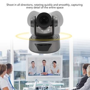 ASHATA 1080P PTZ Conference Room Camera System, Video Conference FHD Camera with 20X Optical Zoom and Remote Control, SDI Ultra HD Video Conference Camera for Huddle Meeting Room