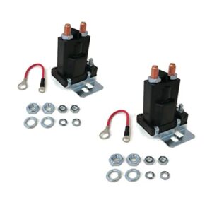 the rop shop | pack of 2 - heavy duty plow hydraulic relay solenoid kit for sno-way 96002086