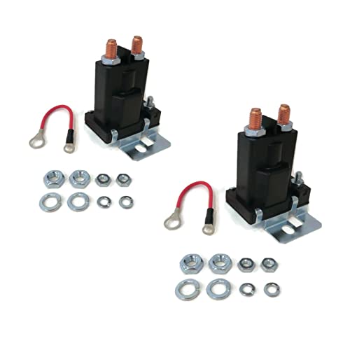 The ROP Shop | Pack of 2 - Heavy Duty Plow Hydraulic Relay Solenoid Kit for SNO-Way 96002086