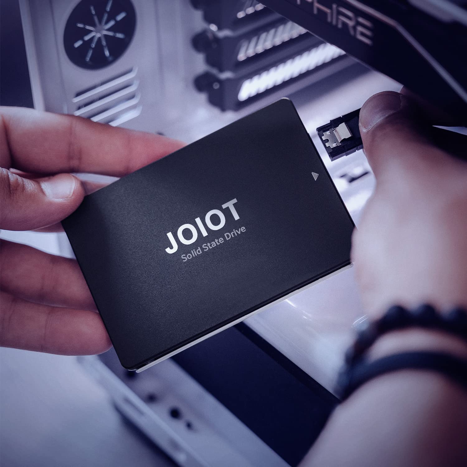 JOIOT 128GB SSD Internal Solid State Hard Drive, 3D NAND 2.5inch SATA III Internal SSD, Up to 450MB/s, Upgraded Performance for PC Laptop Game Creation