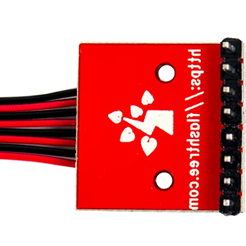 risingsaplings 2pcs Breakout Board with Cable for PMS5003 PM2.5 PM10 Air Quality Sensor