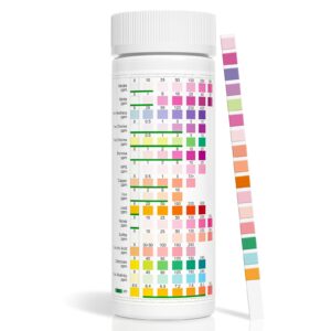 water testing kits for drinking water: 125 strips 16 in 1 well and drinking water test kit, tespert water test strips with hardness, ph, lead, iron, copper, chlorine, and more