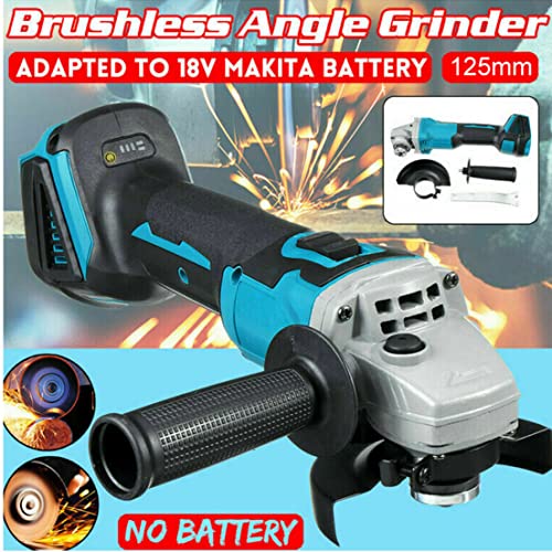 KUYYFDS Power Tools, Angle Grinder Cordless Brushless Motor 18V Cordless Brushless Motor