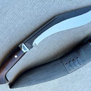 Kukri Supplier - 11″ Traditional Farmer Daily Work Rust Free Khukuri - Hand Forged Full Tang Sharpen Blade - EGKH Factory Outlet in Nepal - High Carbon Steel Knives