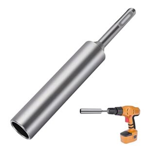 SDS Plus Ground Rod Driver: Hammer Drill Ground Rod Driver for 5/8" 3/4" Rotary Hammer 20MM Diameter SDS Plus Heavy Duty Grounding Rod