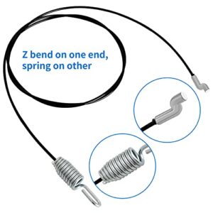 IDEASURE 946-04230B Auger Clutch Cable Compatible with MTD Cub Cadet Craftsman Troy-Bilt Snow Blower, Replaces 746-04230 746-04230A 746-04230B 946-04230 946-04230A