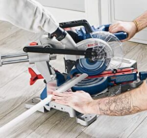 BOSCH GCM18V-07SN14 PROFACTOR™ 18V 7-1/4 In. Single-Bevel Slide Miter Saw Kit with (1) CORE18V 8 Ah High Power Battery